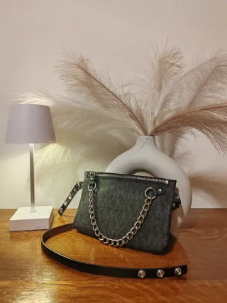 Marsupio Michael Kors nero/grigio