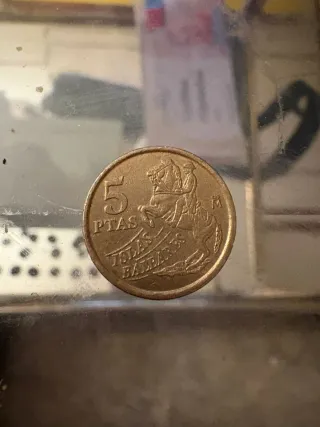 Moneda Antigua Pesetas 5 y 10
