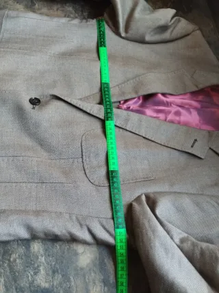 Blazer Nueva Lino Algodón Vintage Talla M