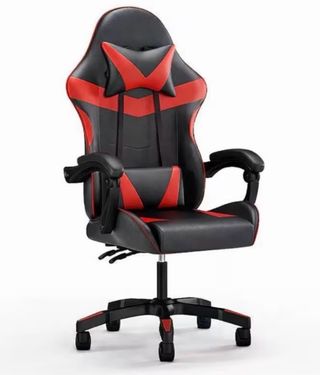 Silla Gaming Negra y Roja Nueva