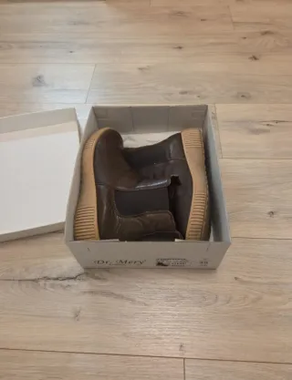 Botín Dr. Mery Piel Marrón Talla 39