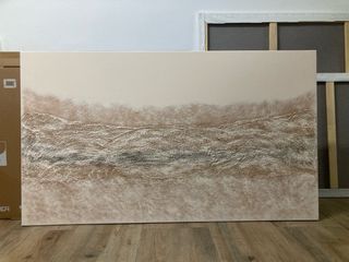 Cuadro abstracto pintado a mano. LO ENTREGAMOS