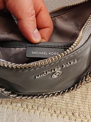 Borsa Michael Kors tracolla grigia