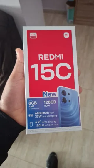 Redmi 15C 8GB RAM 128GB ROM Azul