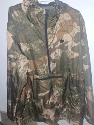 Chubasquero Adidas camuflaje hombre
