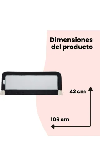 Safety 1st Portátil barrera de cama 106x42cm
