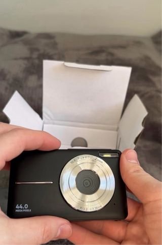 Cámara Digital 44MP 1080P + SD 32GB + 2 Baterias