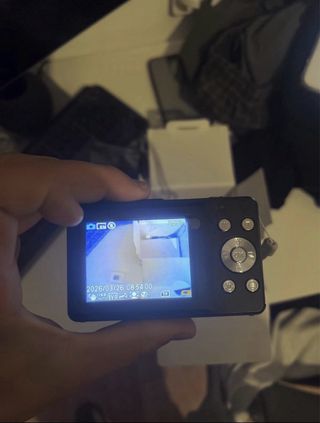 Cámara Digital 44MP 1080P + SD 32GB + 2 Baterias