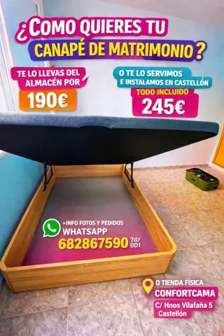 ¿Como quieres tu canapé?