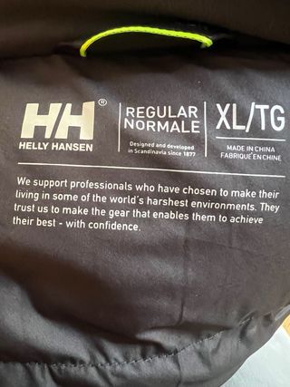 Anorak Esquí Helly Hansen Talla XL