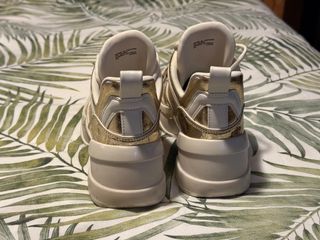 Zapatillas Michael Kors Olympia Oro/Blanco