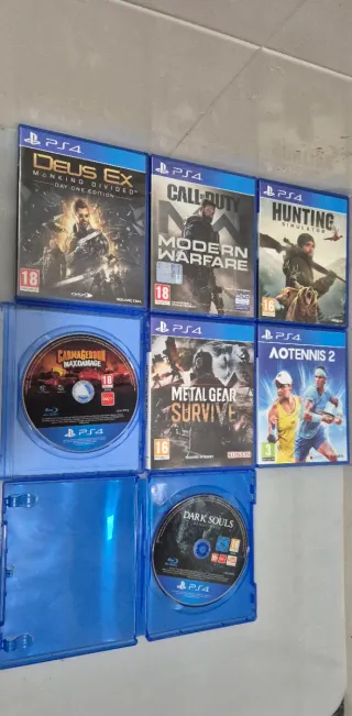 Juegos PS4: Deus Ex, Call of Duty, Metal Gear