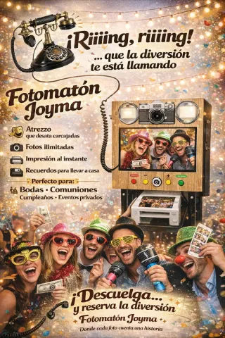 Fotomaton Joyma, Audiolibro y Llaveros