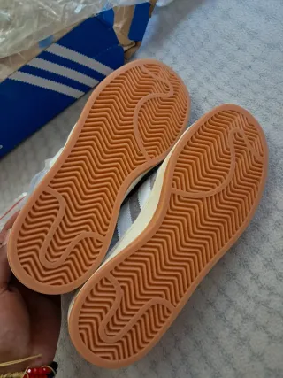 Zapatillas Adidas Campus Grises Nuevas