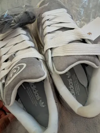 Zapatillas Adidas Campus Grises Nuevas