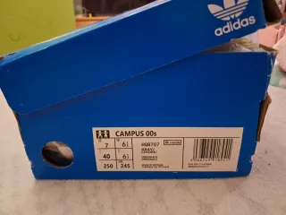Zapatillas Adidas Campus Grises Nuevas