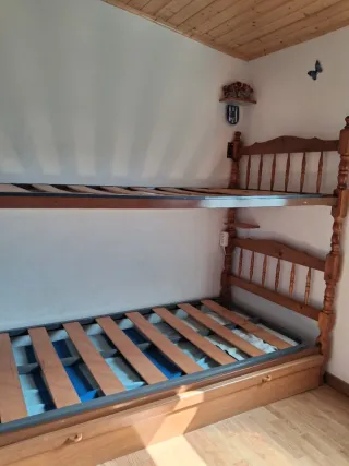 Litera 3 camas madera