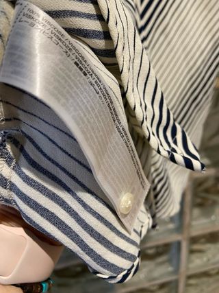 Camisa Mango Rayas Talla L