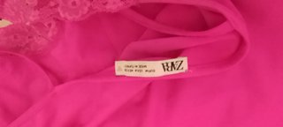 costume da bagno rosa confetto pizzo zara tg m lar