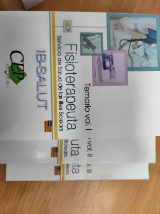 libros oposiciones fisioterapia . escucho ofertas