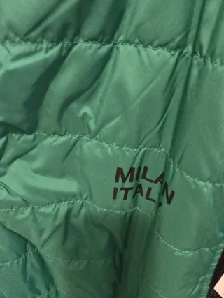 Gilet Bikkembergs reversibile verde taglia S