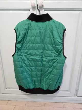 Gilet Bikkembergs reversibile verde taglia S