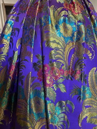 Falda Fallera con manteletas