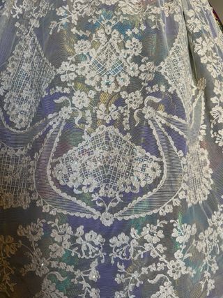 Falda Fallera con manteletas