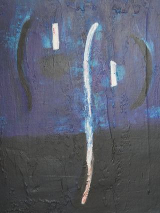 Cuadro abstracto 52x72 cm enmarcado