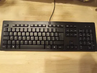 Teclado y Ratón HP Negro