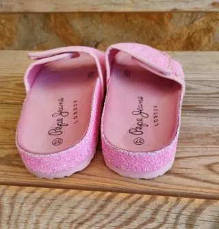 Sandalias Pepe Jeans Glitter Rosa Talla 37