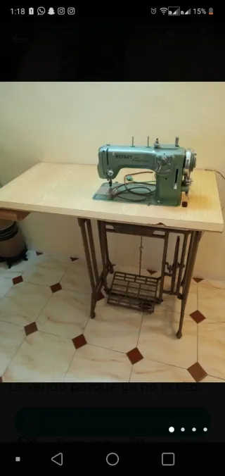 Máquina de coser Refrey