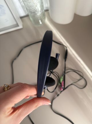 Auriculares con micrófono y 2 conectores