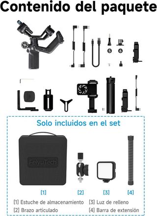 Gimbal FeiyuTech SCORP Mini 3 Pro Kit NUEVO