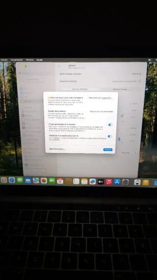 MacBook Pro 13 2019 500GB SSD, Batería a revisar.