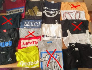 Lote 10 camisetas marca