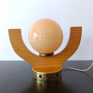 Lámpara mesa años 70