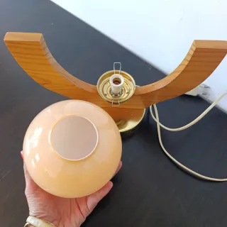 Lámpara mesa años 70