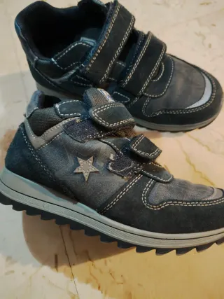 Scarpe bambino Prigi 15 blu velcro