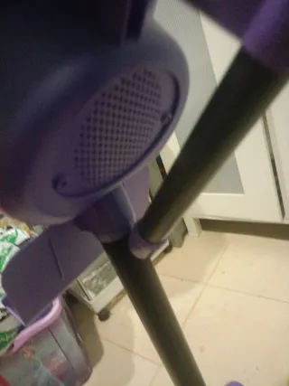 Micrófono de Juguete Rosa y Morado