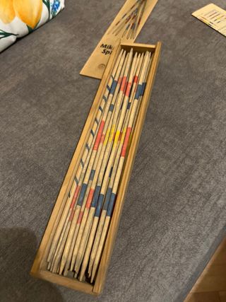 Juego de mesa Mikado de madera