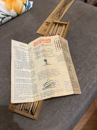 Juego de mesa Mikado de madera