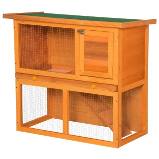 Conejera Madera 90x45x80 cm