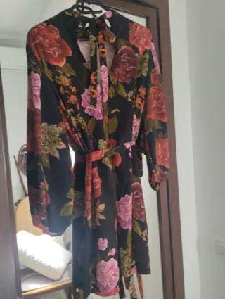 Vestido elegante estampado floral
