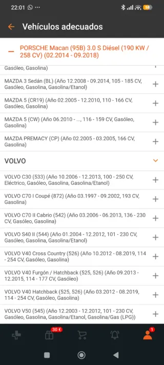 Pastillas de Freno Ridex 402B0011