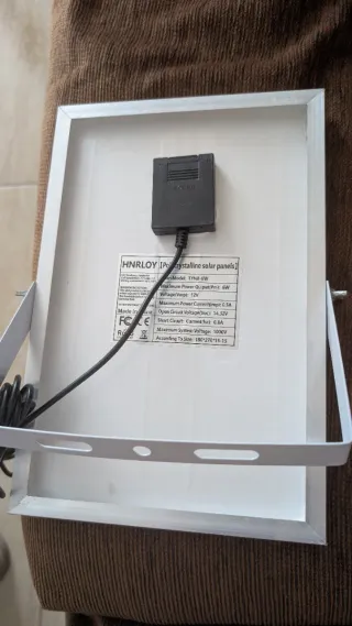 Kit Ventilador Solar Ático/Caseta