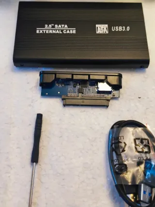 Carcasa HDD 2.5" SATA USB 3.0 soporta 4 TB