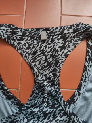 Nike Pro Miler Tank Donna | Taglia M | Grigio/Nero