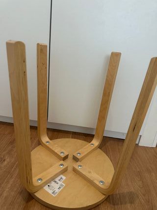 Taburete IKEA FROSTA Madera Vintage