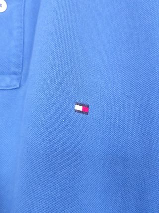Polo Tommy Hilfiger Azul Talla L